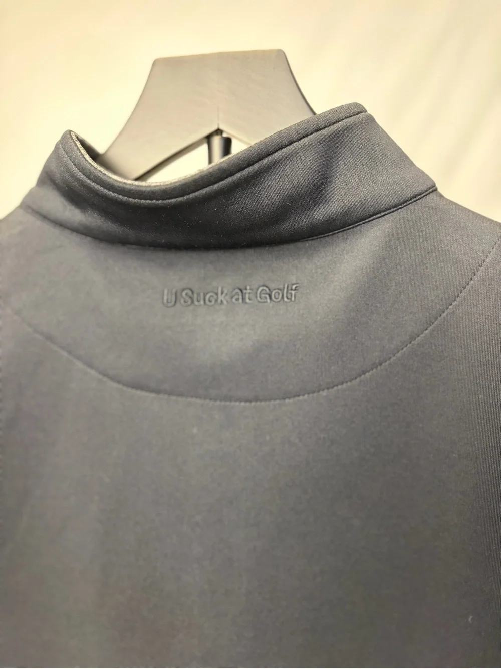 U Suck at Golf Jersey Vest - Men’s Med